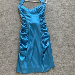 Betsey Johnson Blue Cocktail Dress Size 8